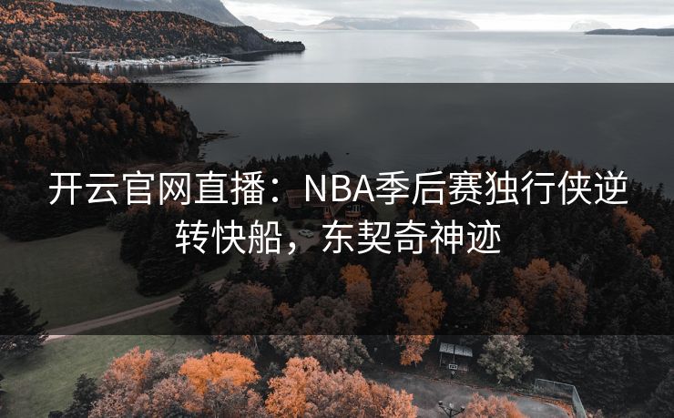 开云官网直播：NBA季后赛独行侠逆转快船，东契奇神迹